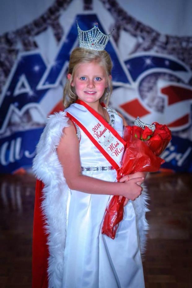 Southeast Elementary second grader Kaydynce Ruddick is now the National All American Girl