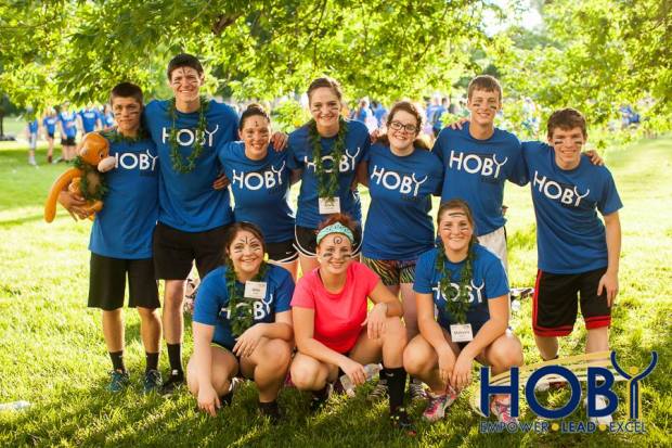 Southeast High School junior Jacob Wyckoff, back row second from the right, recently took part in a four day leadership seminar.  Photo courtesy of HOBY Kansas.