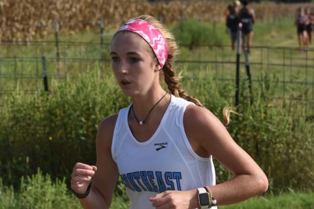2016 09 01 Jessie Jenkins 8th place at Altamont CC - photo courtesy of Sean Frye (Medium)