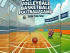 Children playing volleyball, basketball, and football outdoors under a sunny sky